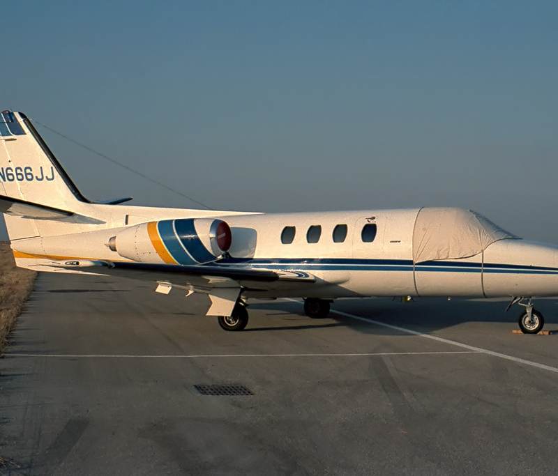 N666JJ - Business jet