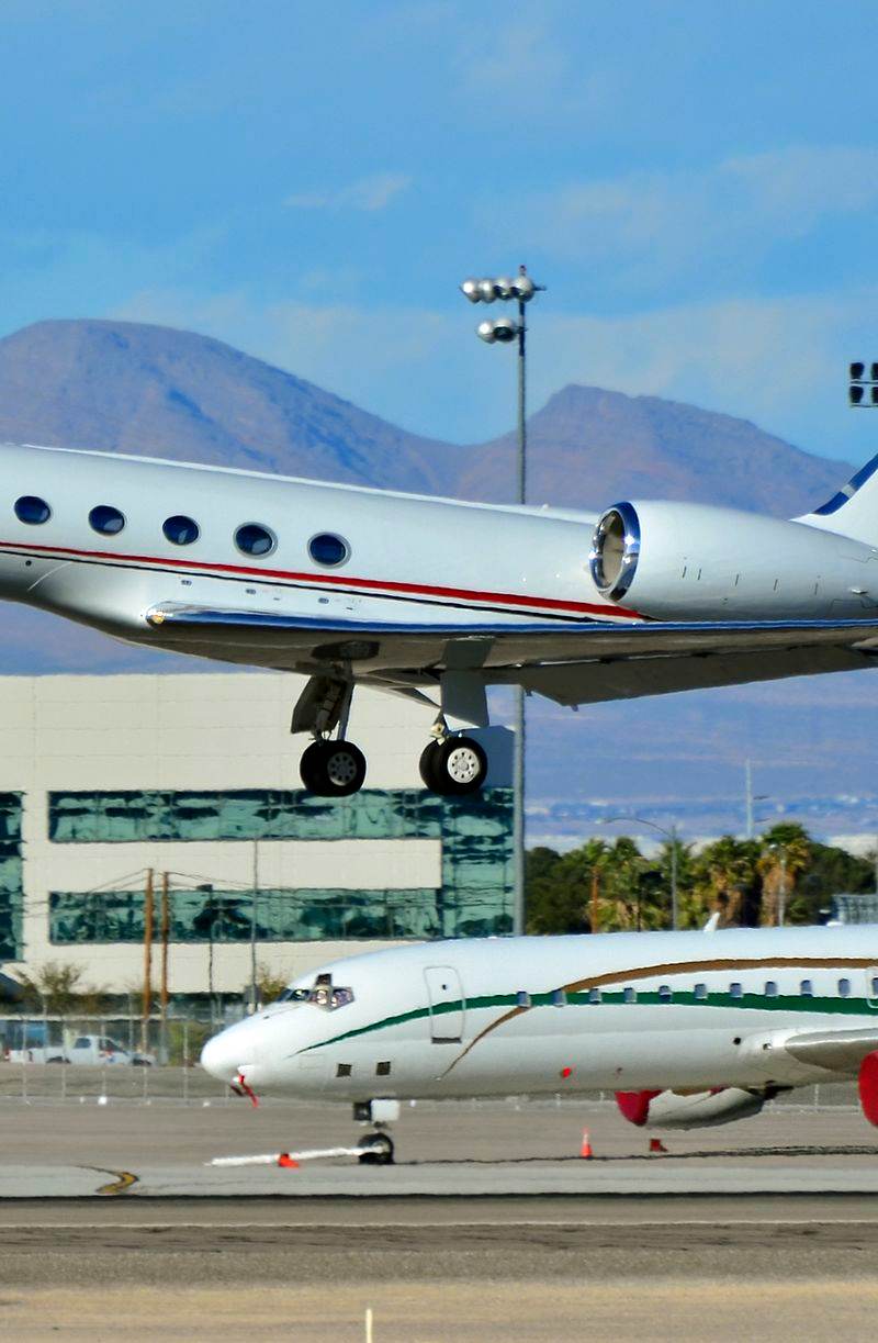 N668P - Business jet