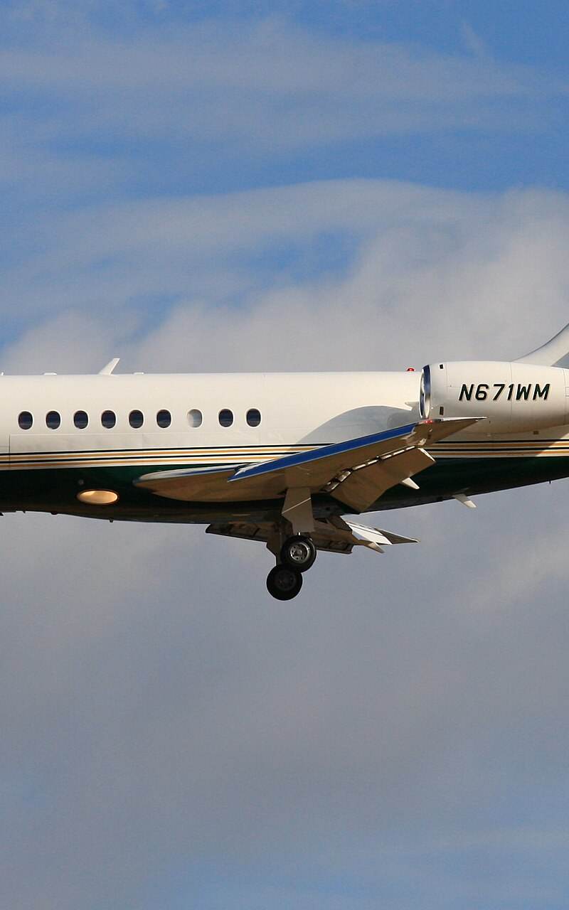 N671WM - Business jet