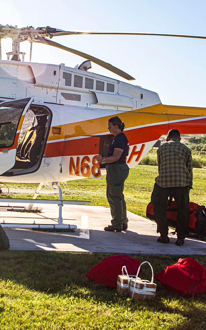 N684H - Helicopter