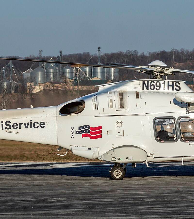 N691HS - Helicopter