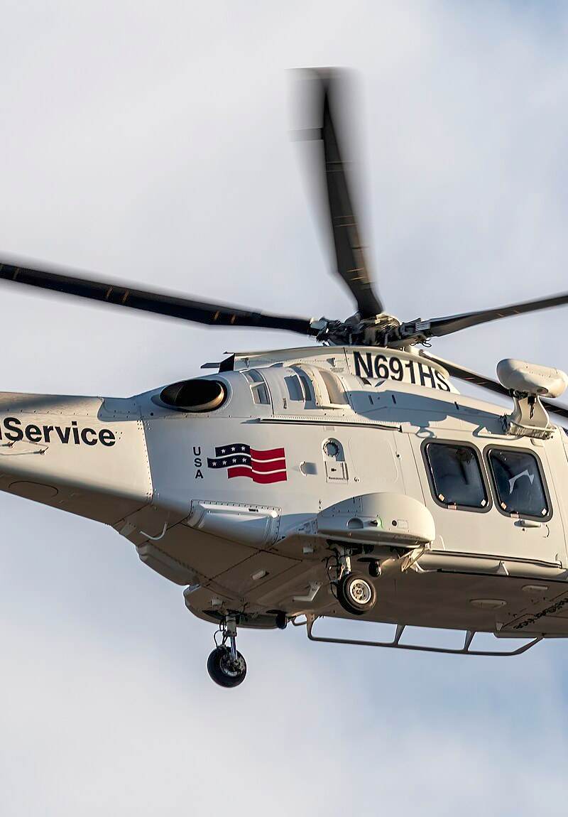 N691HS - Helicopter