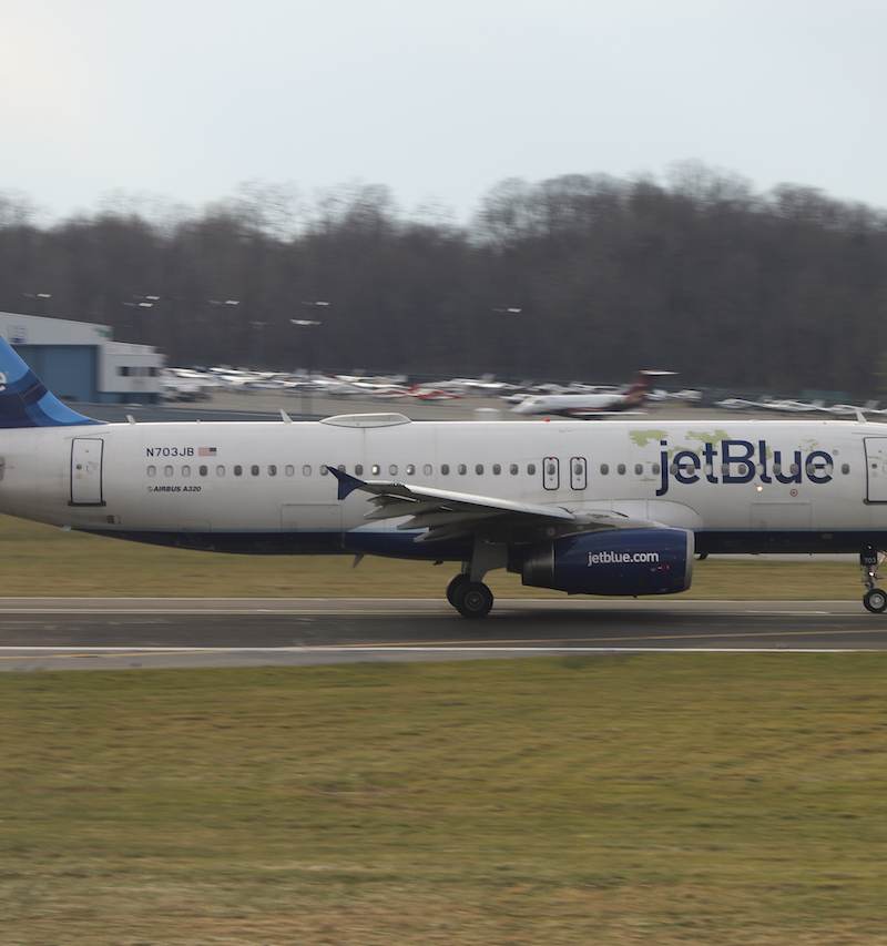 N703JB - Airbus