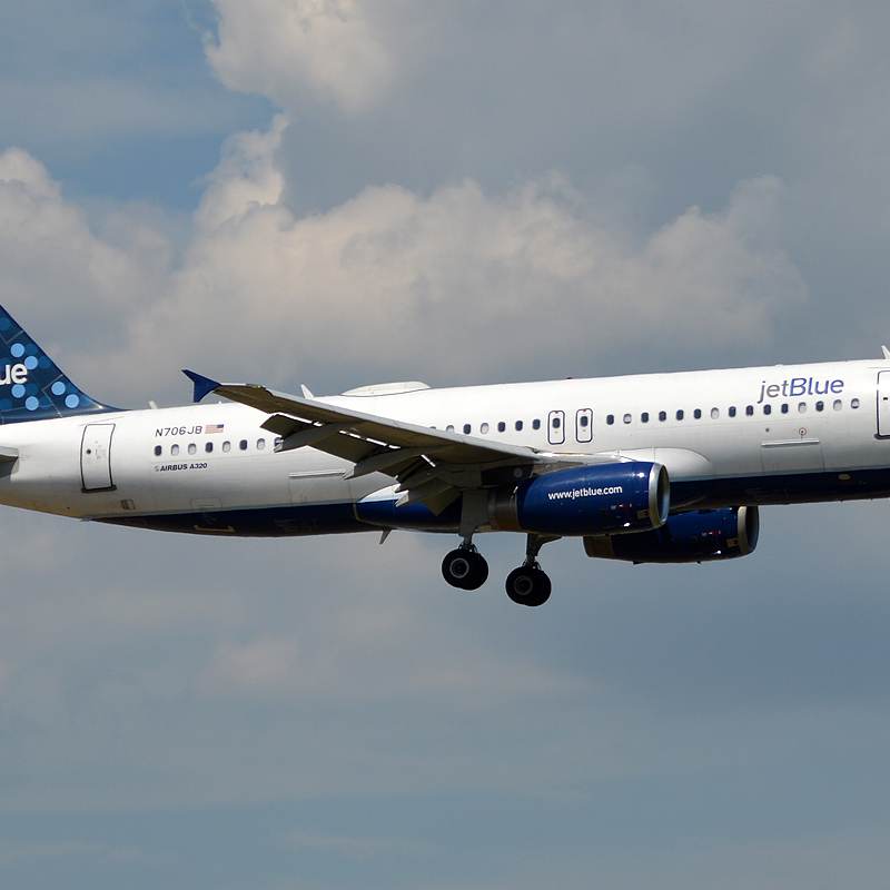 N706JB - Airbus