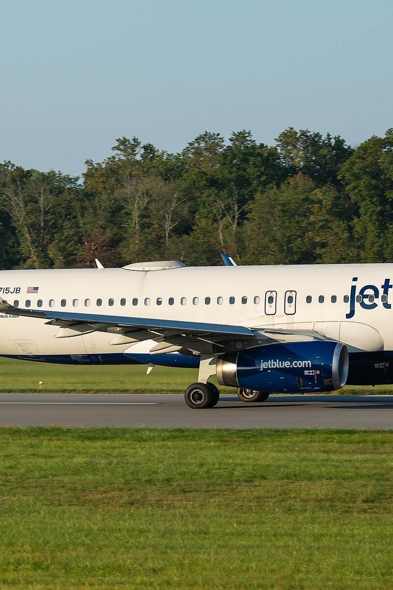N715JB - Airbus
