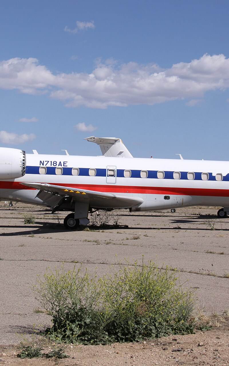 N718AE - Business jet