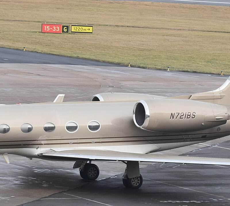 N721BS - Business jet