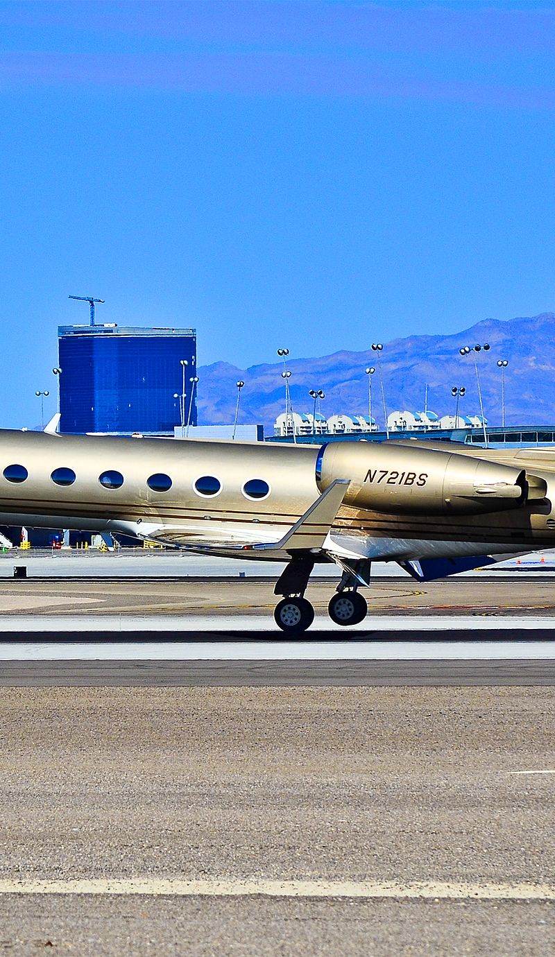 N721BS - Business jet