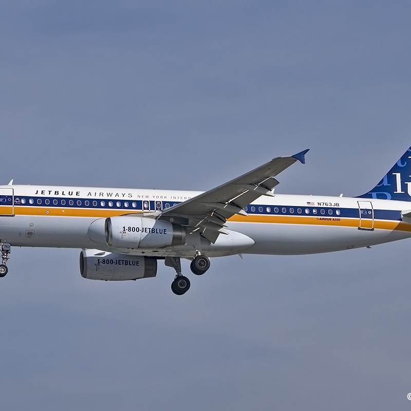 N763JB - Airbus