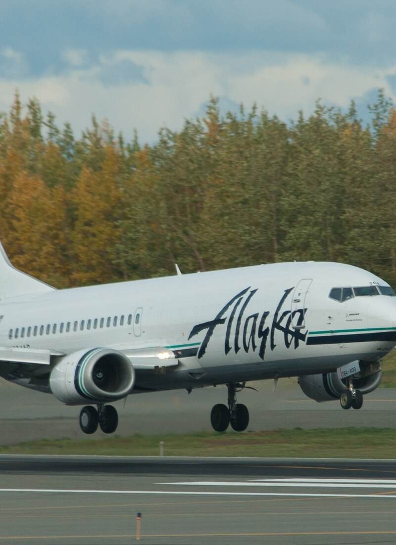 N764AS - Boeing