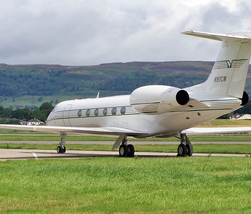 N91CW - Business jet