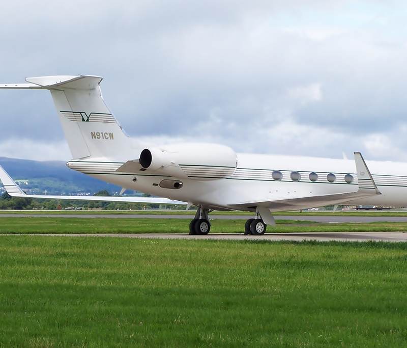 N91CW - Business jet