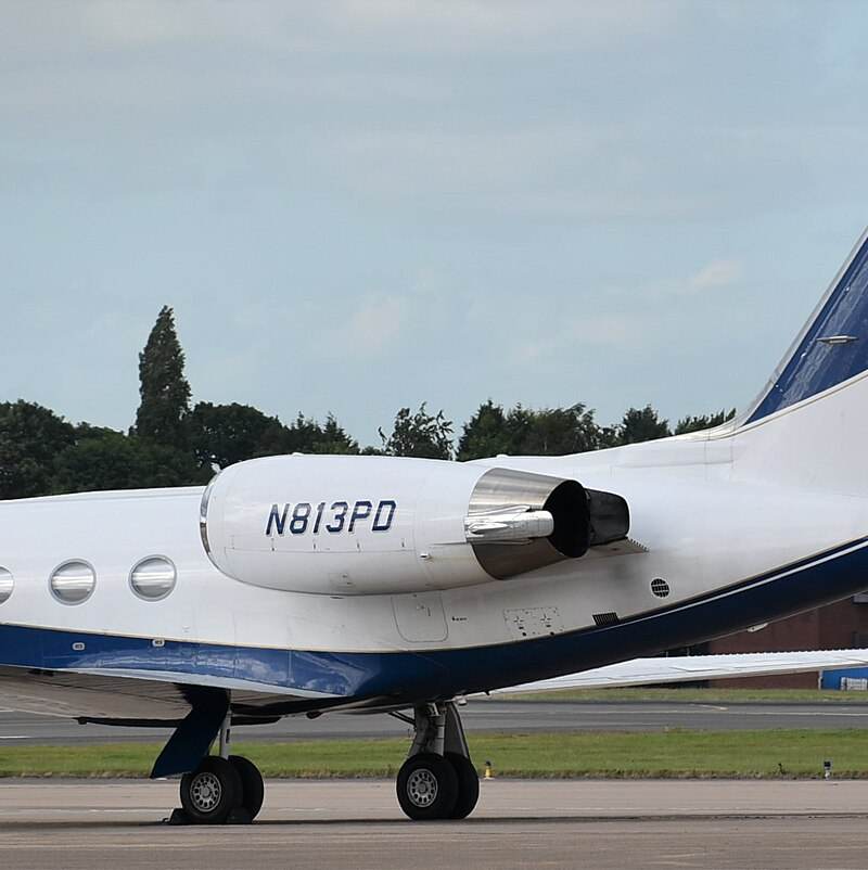 N813PD - Business jet