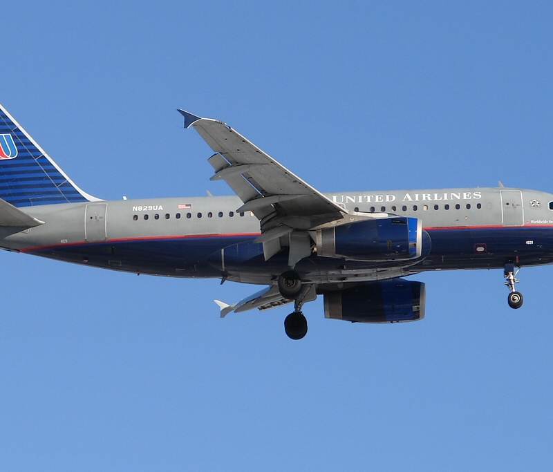 N829UA - Airbus