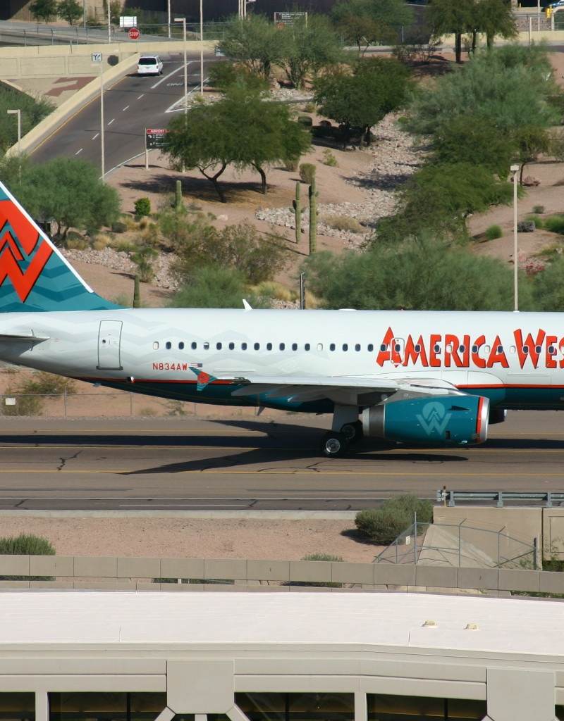 N834AW - Airbus