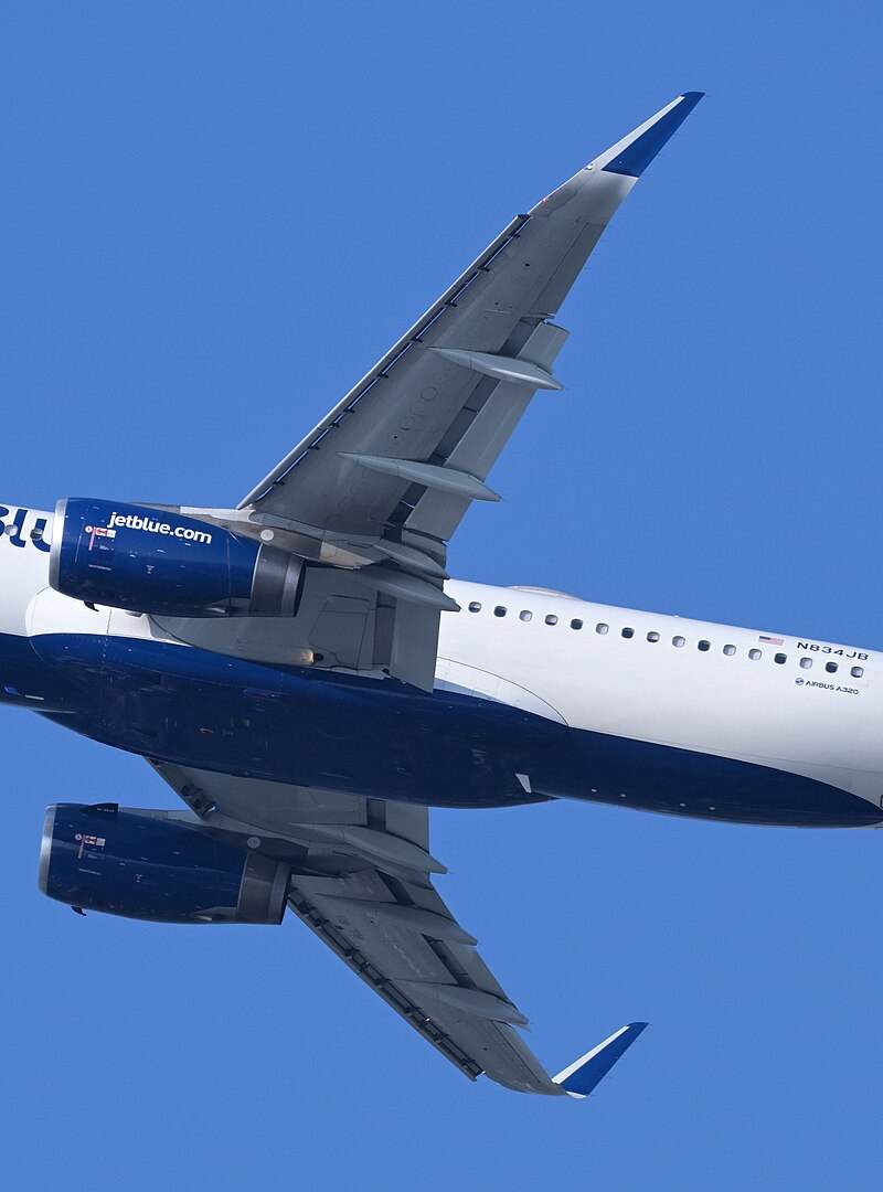 N834JB - Airbus