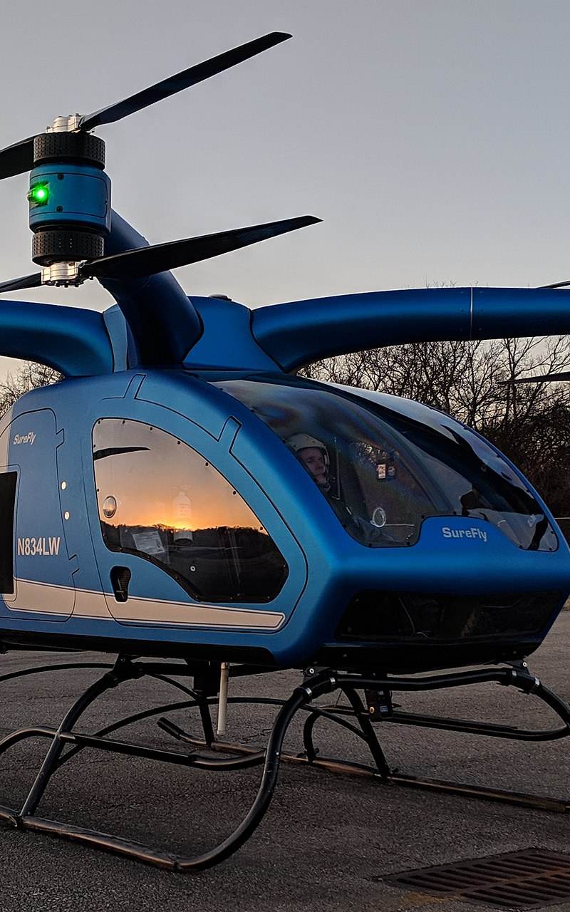 N834LW - Helicopter