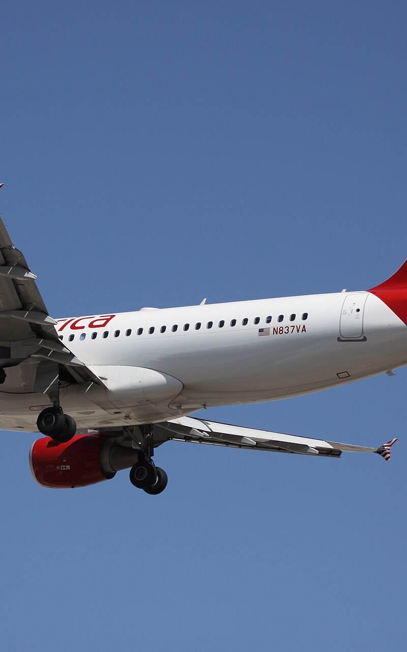 N837VA - Airbus
