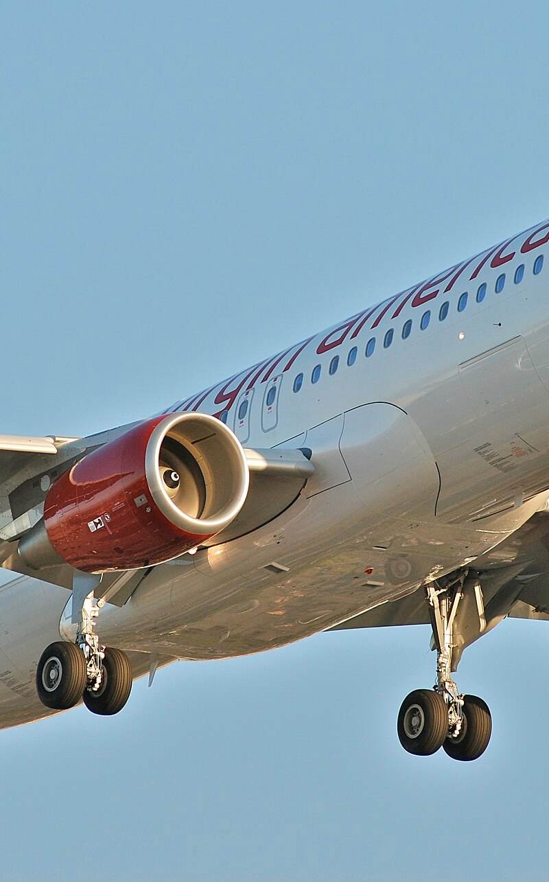 N842VA - Airbus