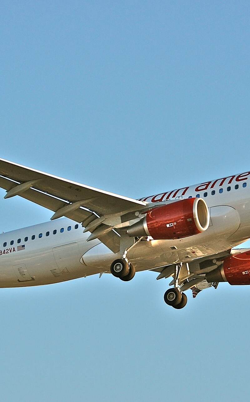 N842VA - Airbus