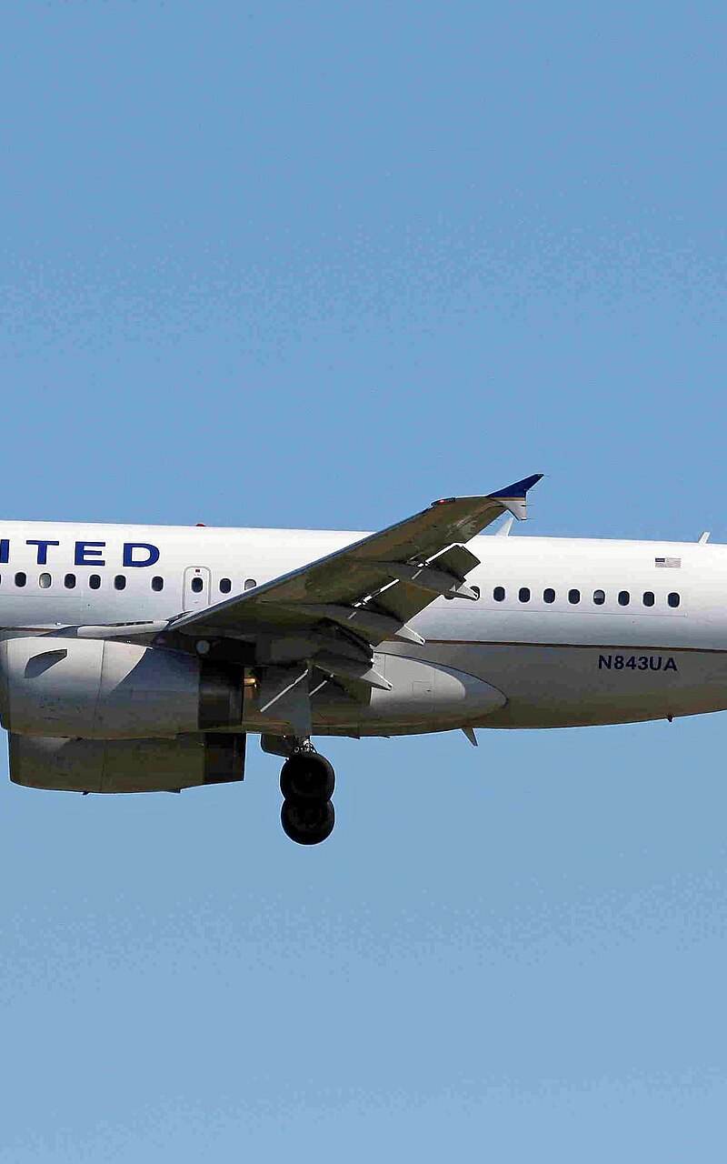 N843UA - Airbus