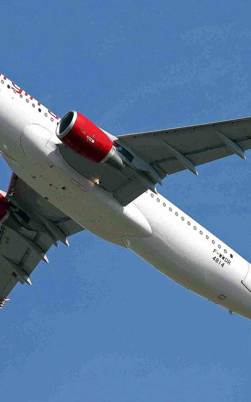 N843VA - Airbus