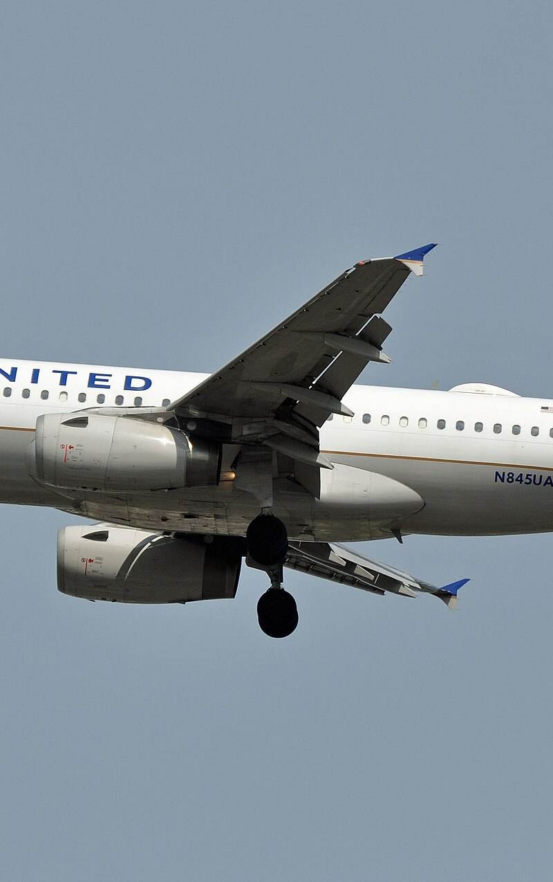 N845UA - Airbus
