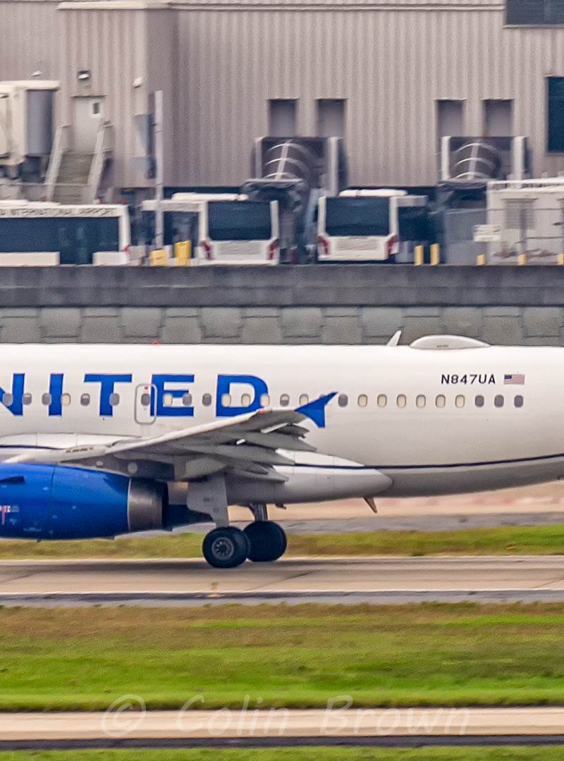 N847UA - Airbus