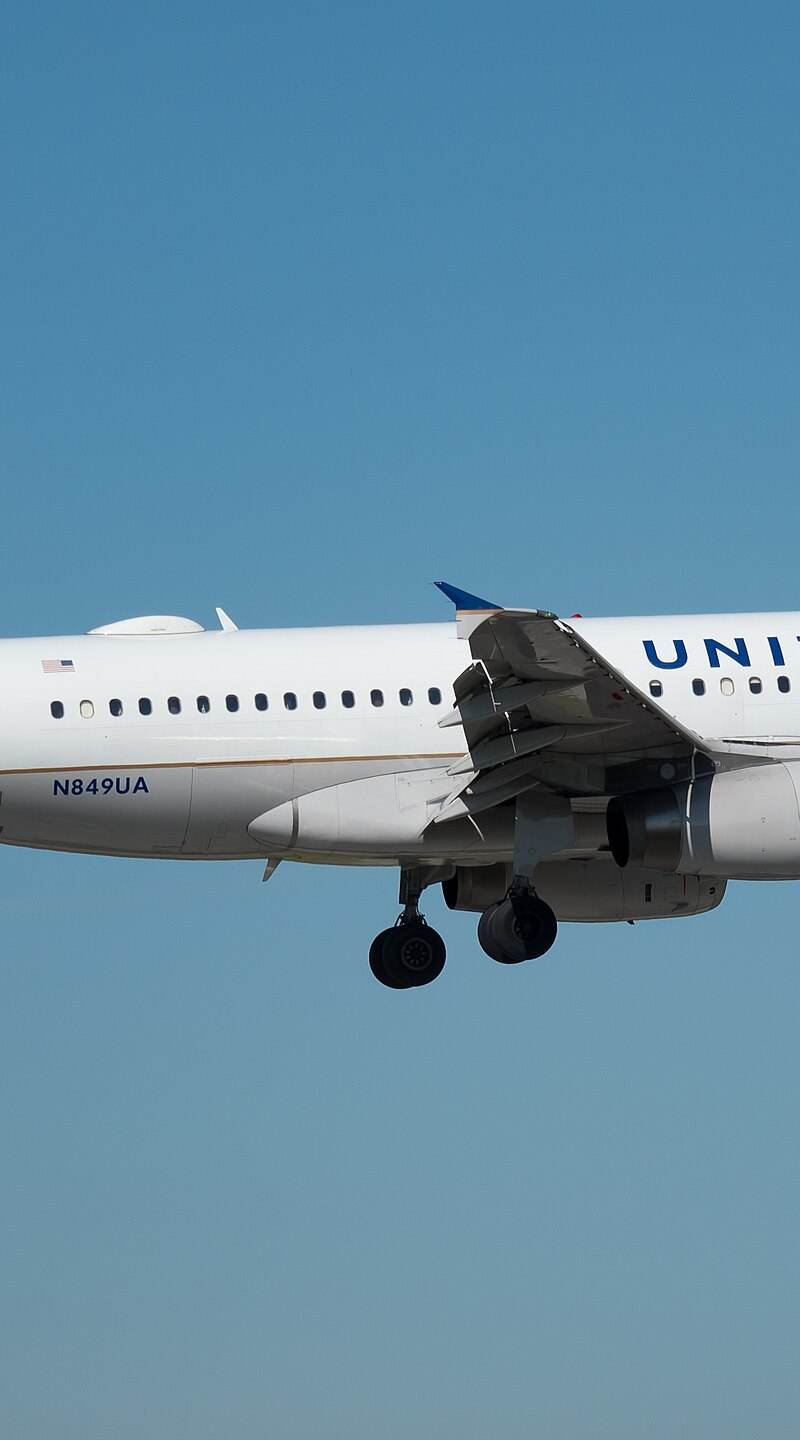 N849UA - Airbus