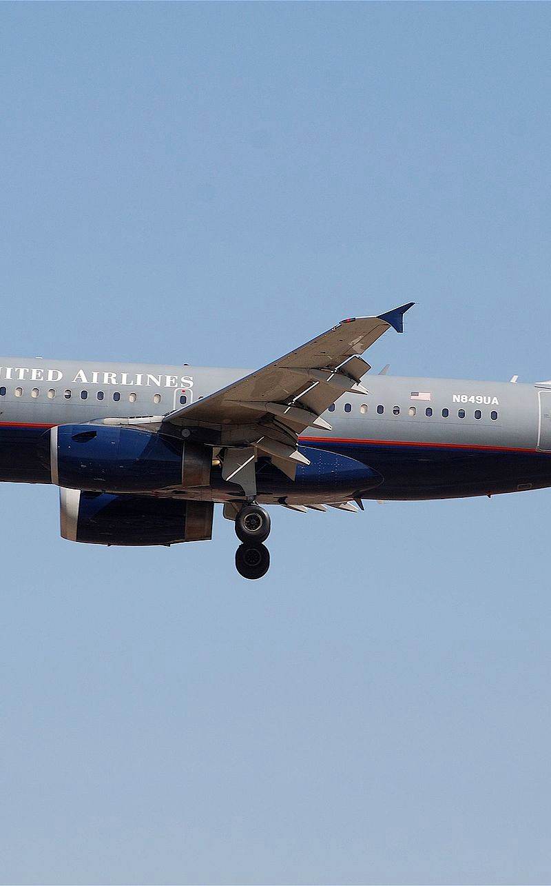 N849UA - Airbus