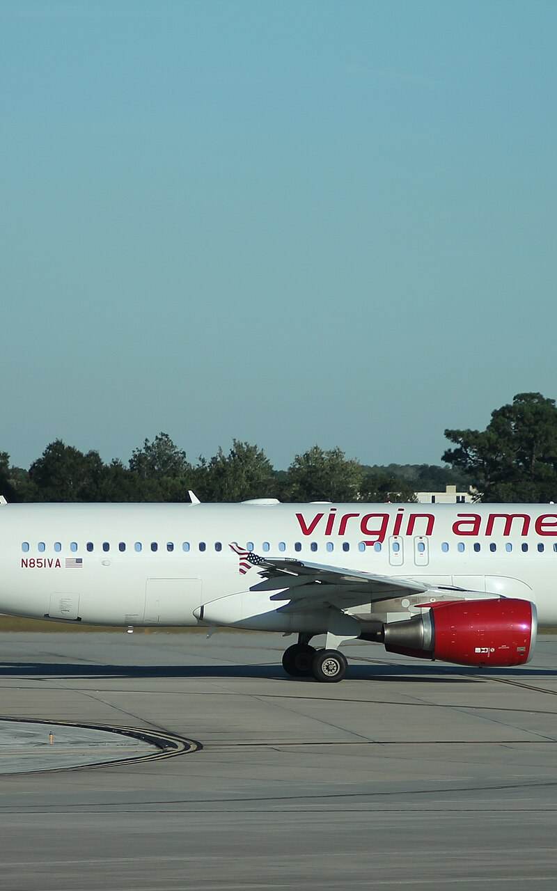 N851VA - Airbus