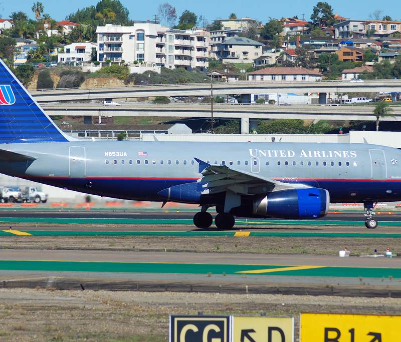 N853UA - Airbus