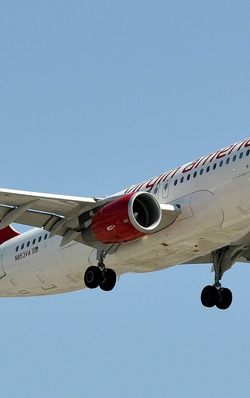 N853VA - Airbus