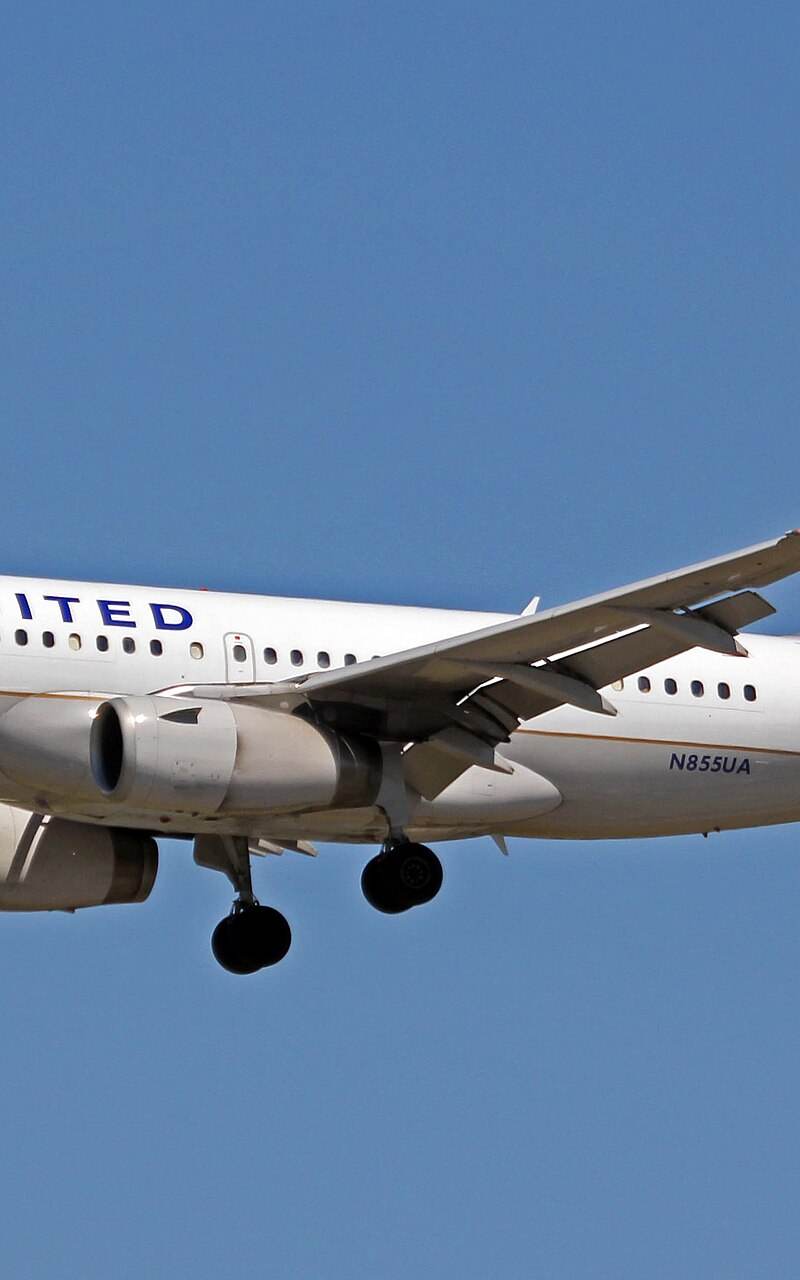 N855UA - Airbus