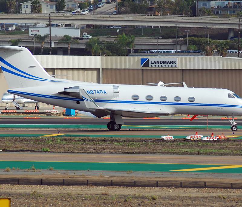 N874RA - Business jet