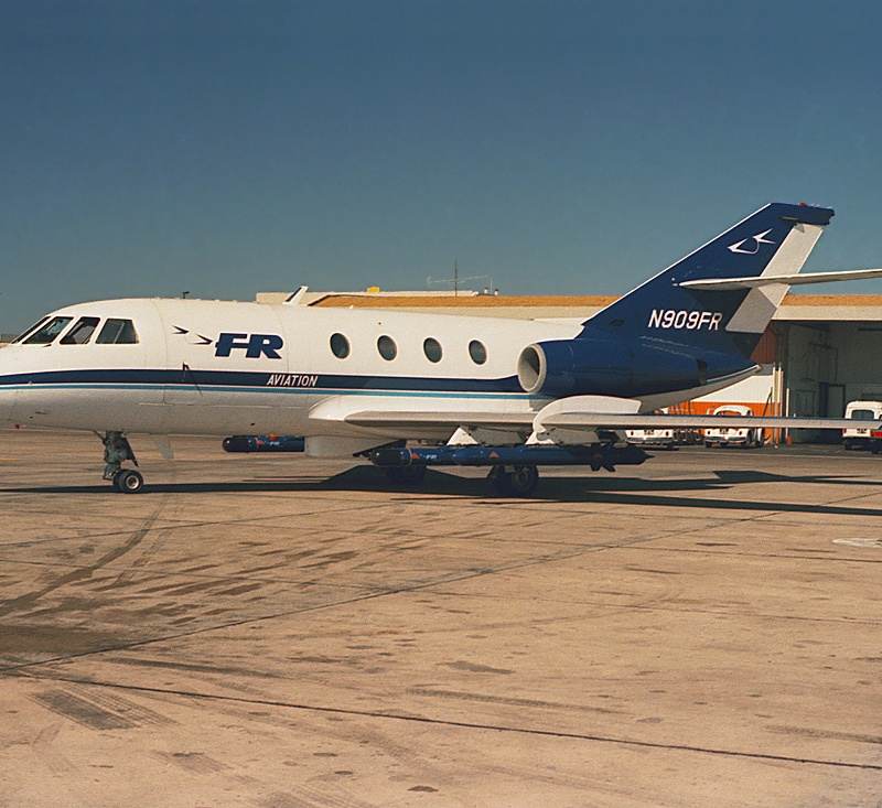 N909FR - Business jet