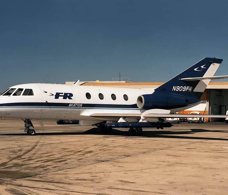 N909FR - Business jet