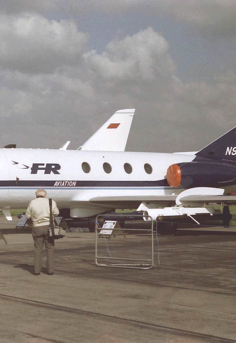 N909FR - Business jet