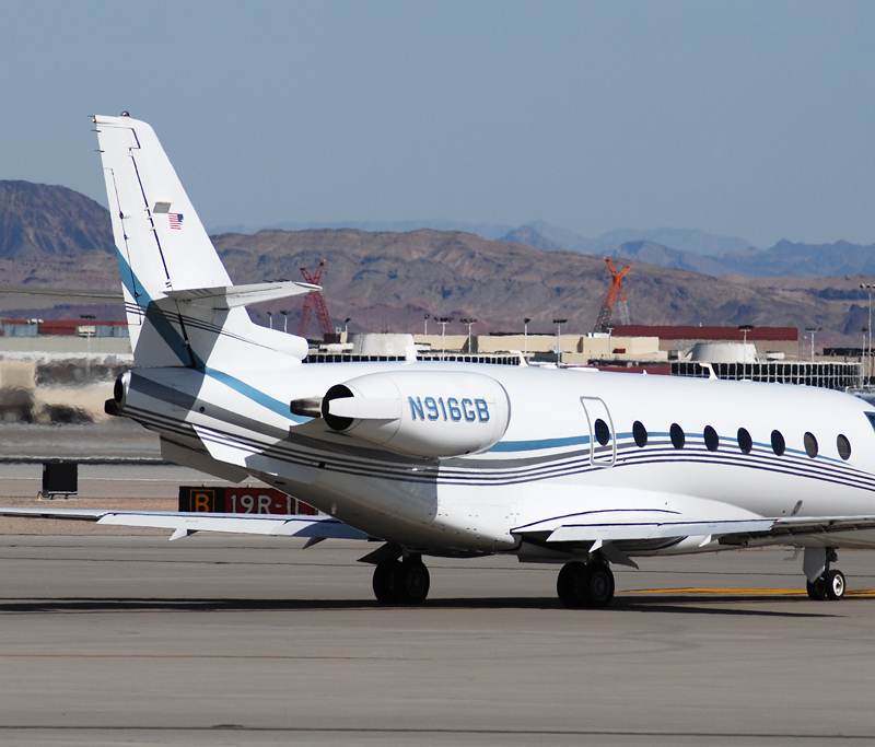 N916GB - Business jet