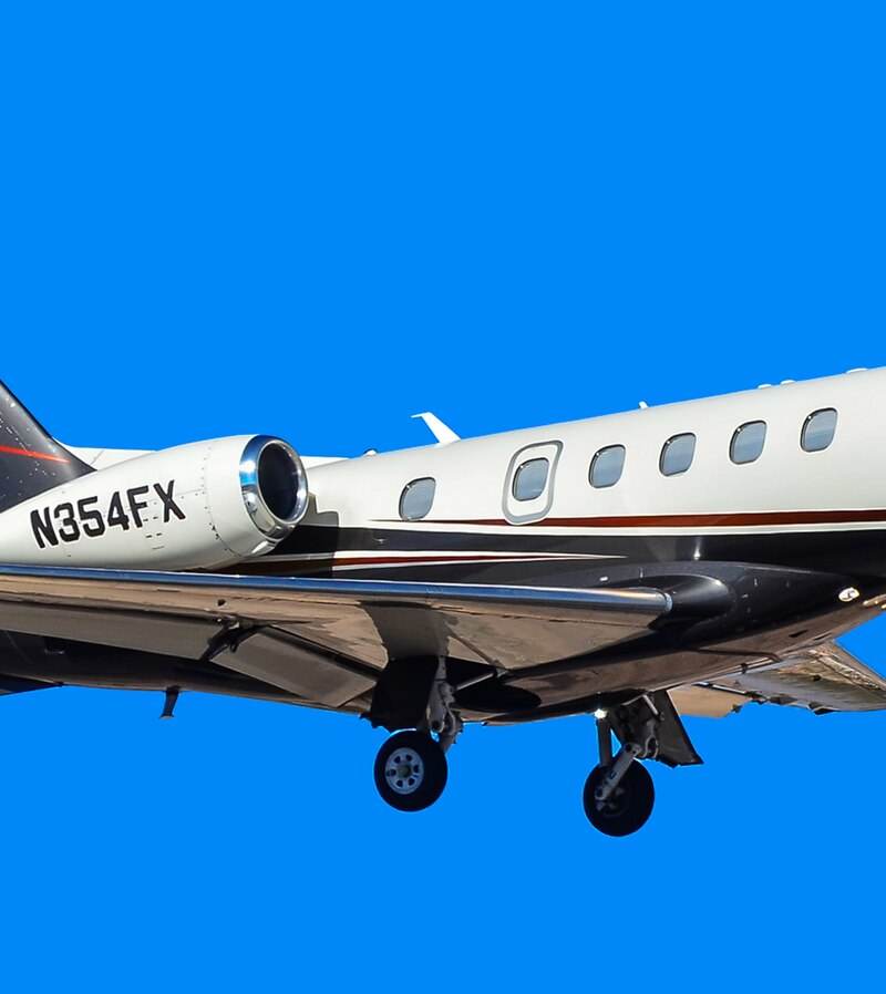 N354FX - Business jet