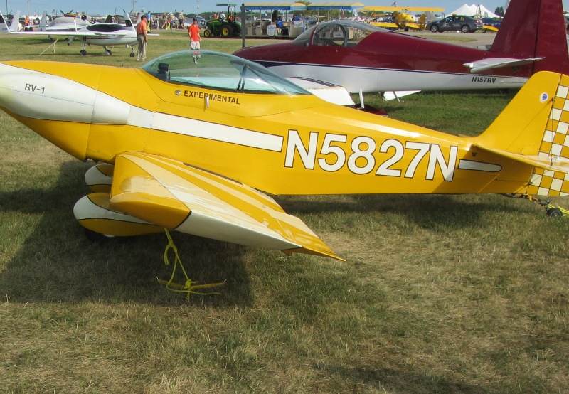 N5827N - Single-engine aircraft