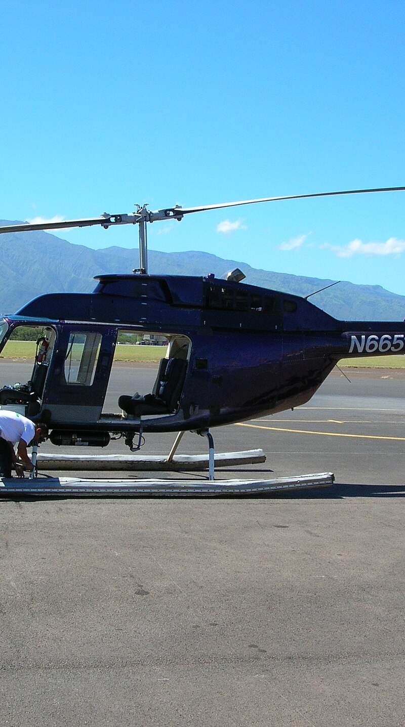N6651H - Helicopter