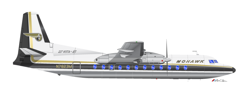 N7823M - Twin-engine aircraft