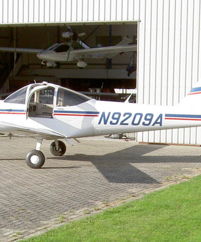 N9209A - Single-engine aircraft